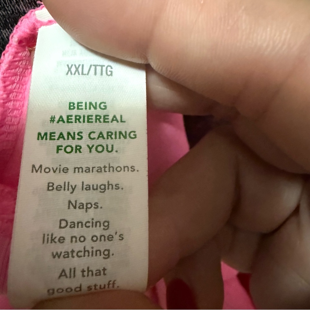 Aerie Pink Knit Top XXL - Picture 16 of 16